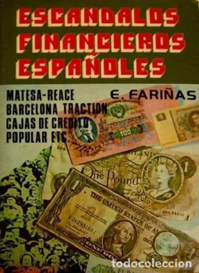 Libri di seconda mano: Esc&aacute;ndalos financieros espa&ntilde;oles- 9788436500097