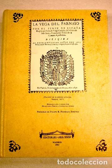 Libros: La Vega del Parnaso: Vega, Lope de.- Vega, Lope de