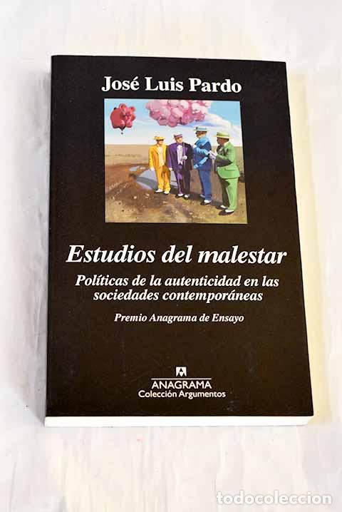 Livros em segunda m&atilde;o: Estudios del malestar: pol&iacute;ticas de la autenticidad en las sociedades contempor&aacute;neas