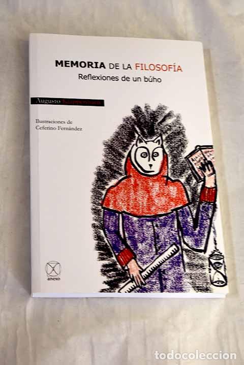 Libros: Memoria de la filosof&iacute;a: reflexiones de un b&uacute;ho.- Klappenbach, Augusto