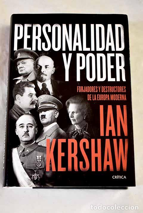 Livros em segunda m&atilde;o: Personalidad y poder: forjadores y destructores de la Europa moderna.- Kershaw, Ian