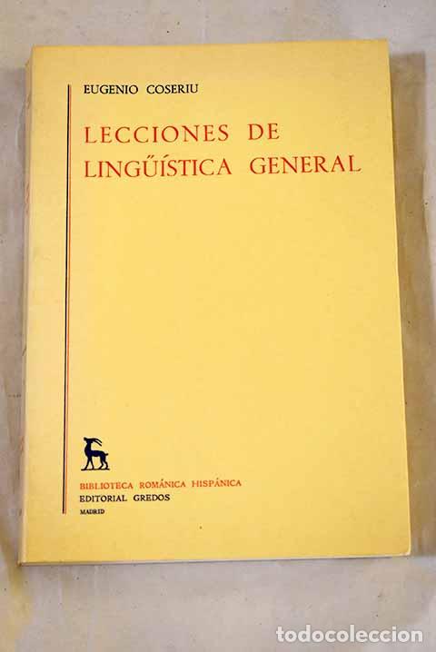 Libros: Lecciones de linguistica general.- Coseriu, Eugenio - Foto 1