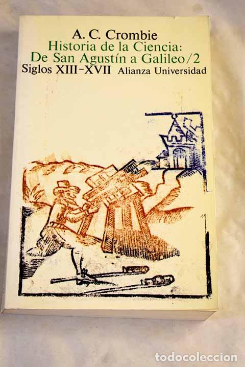 books: Historia de la ciencia: de San Agust&iacute;n a Galileo, tomo 2.- Crombie, A. C.