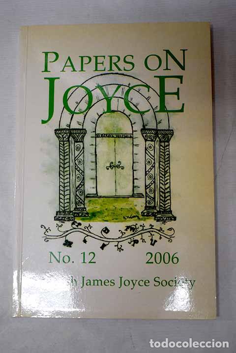 Libros: Papers on Joyce, n&ordm; 12