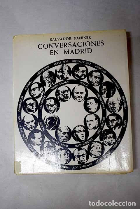 Libros: Conversaciones en Madrid.- P&aacute;niker, Salvador