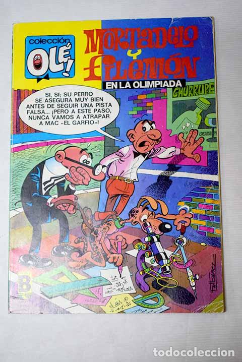Libros: Mortadelo y Filem&oacute;n en la Olimpiada.- Ib&aacute;&ntilde;ez, F.
