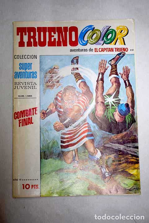 Libros: El capit&aacute;n Trueno: combate final