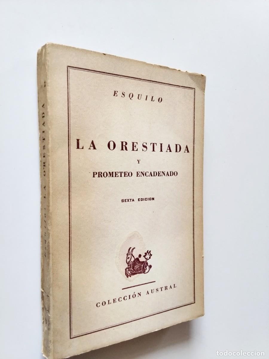 books: Esquilo - La Orestiada y Prometeo encadenado