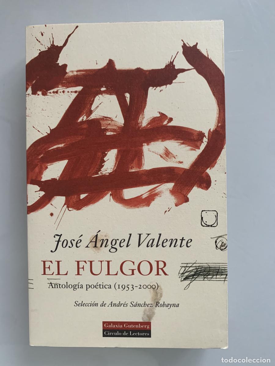 Libros: EL FULGOR. Antolog&iacute;a Po&eacute;tica (1953-2000) - Jos&eacute; &Aacute;ngel Valente
