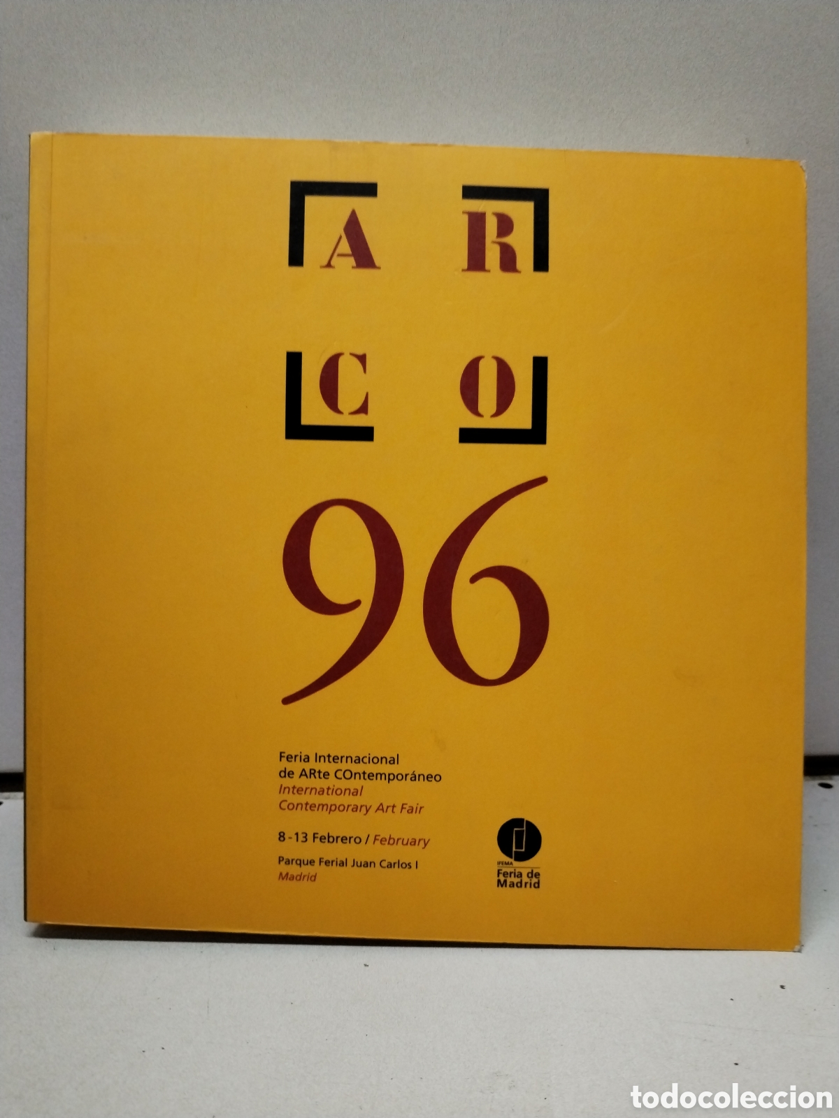 Livros em segunda m&atilde;o: Feria Internacional de Arte Contempor&aacute;neo. ARCO 96. Cat&aacute;logo - VV.AA.