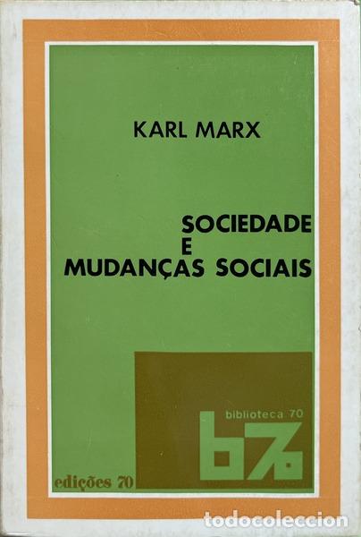 B&uuml;cher: MARX. (Karl) - SOCIEDADE E MUDAN&Ccedil;AS SOCIAIS.