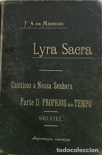 Libros: MENEZES. (Ant&oacute;nio C. de) - LYRA SACRA. - Foto 1