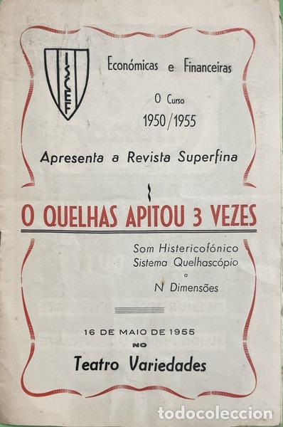 Libros: O QUELHAS APITOU 3 VEZES. - Foto 1