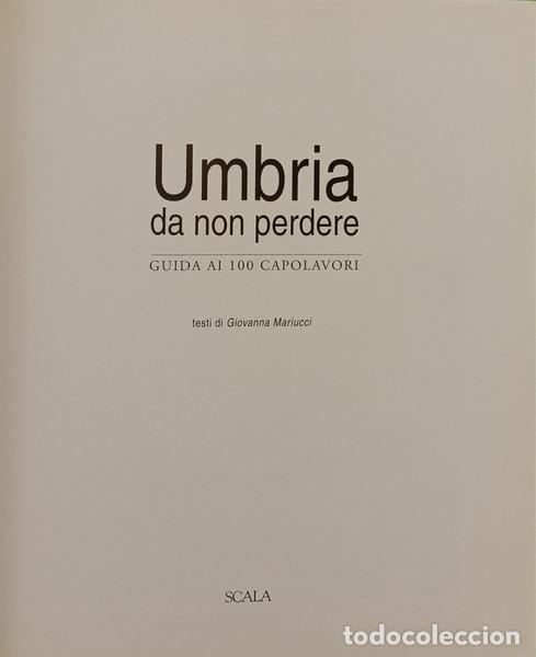 Libros: MARIUCCI. (Giovanna) - UMBRIA DA NON PERDERE. - Foto 2