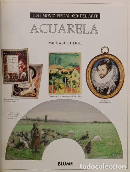 Libros: CLARKE. (Michael) - ACUARELA. - Foto 2