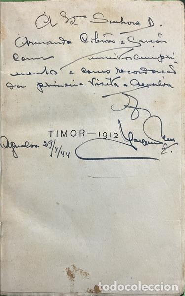 Libros: INSO. (Jaime do) - TIMOR-1912. [DED. DO AUTOR] - Foto 2