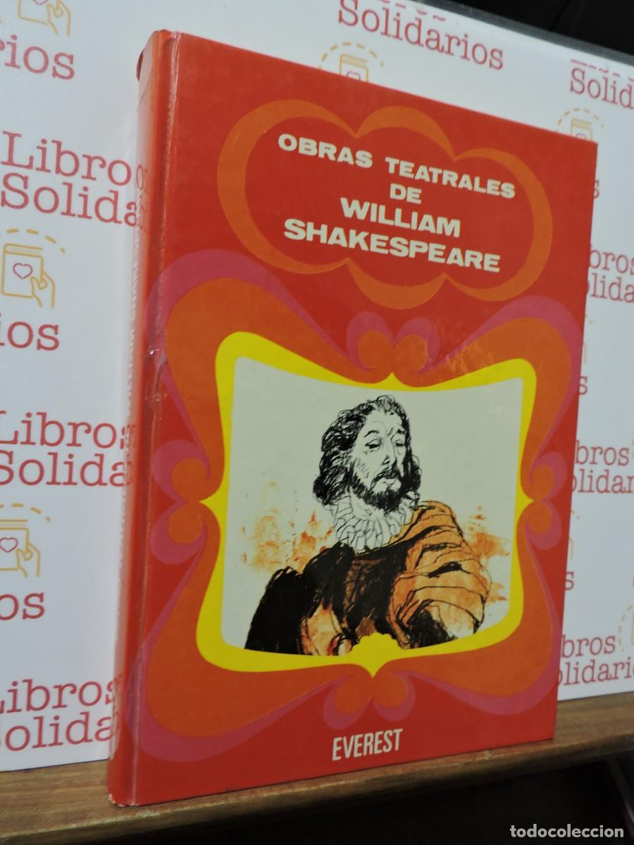 Libros: Obras teatrales de William Shakespeare. Adaptaci&oacute;n de Juan Antonio Garc&iacute;a Baquero. Ed. Everest. 1979