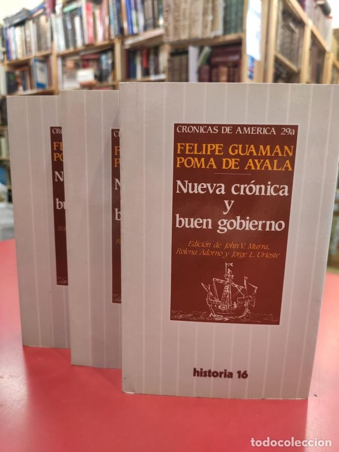 Libros: NUEVA CR&Oacute;NICA Y BUEN GOBIERNO. - GUAMAN POMA DE AYALA, FELIPE.