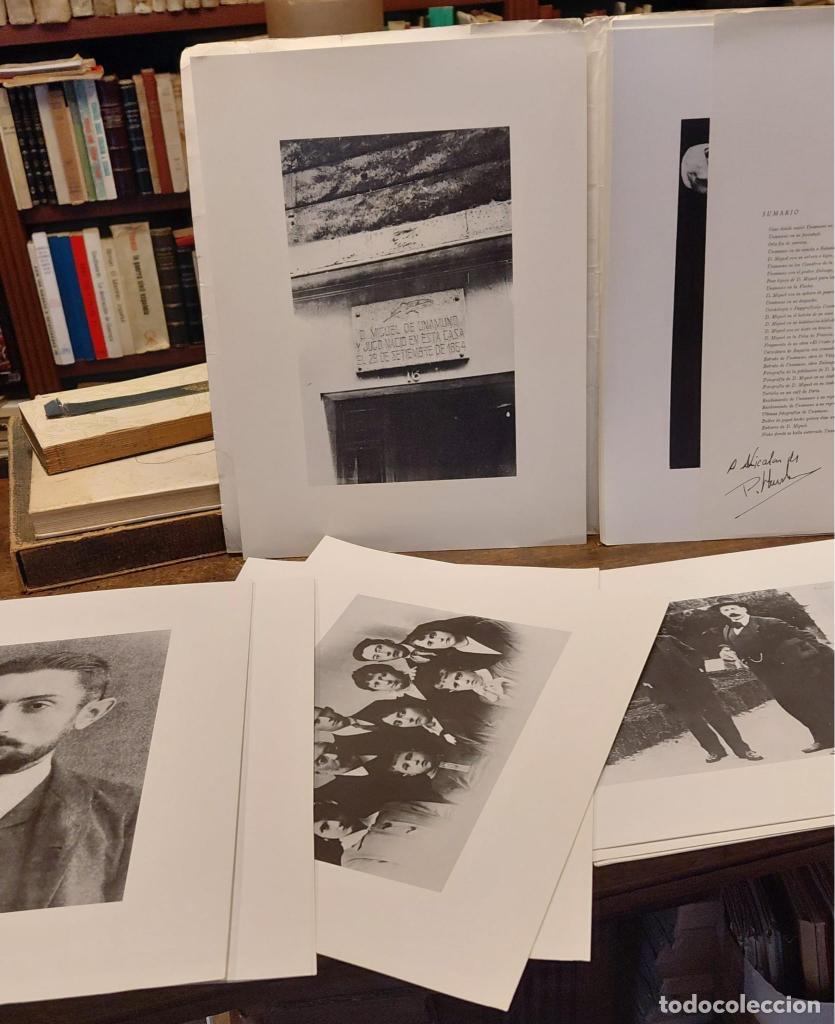 Libros: MIGUEL DE UNAMUNO. - Carpeta con 24 l&aacute;minas. - Foto 2