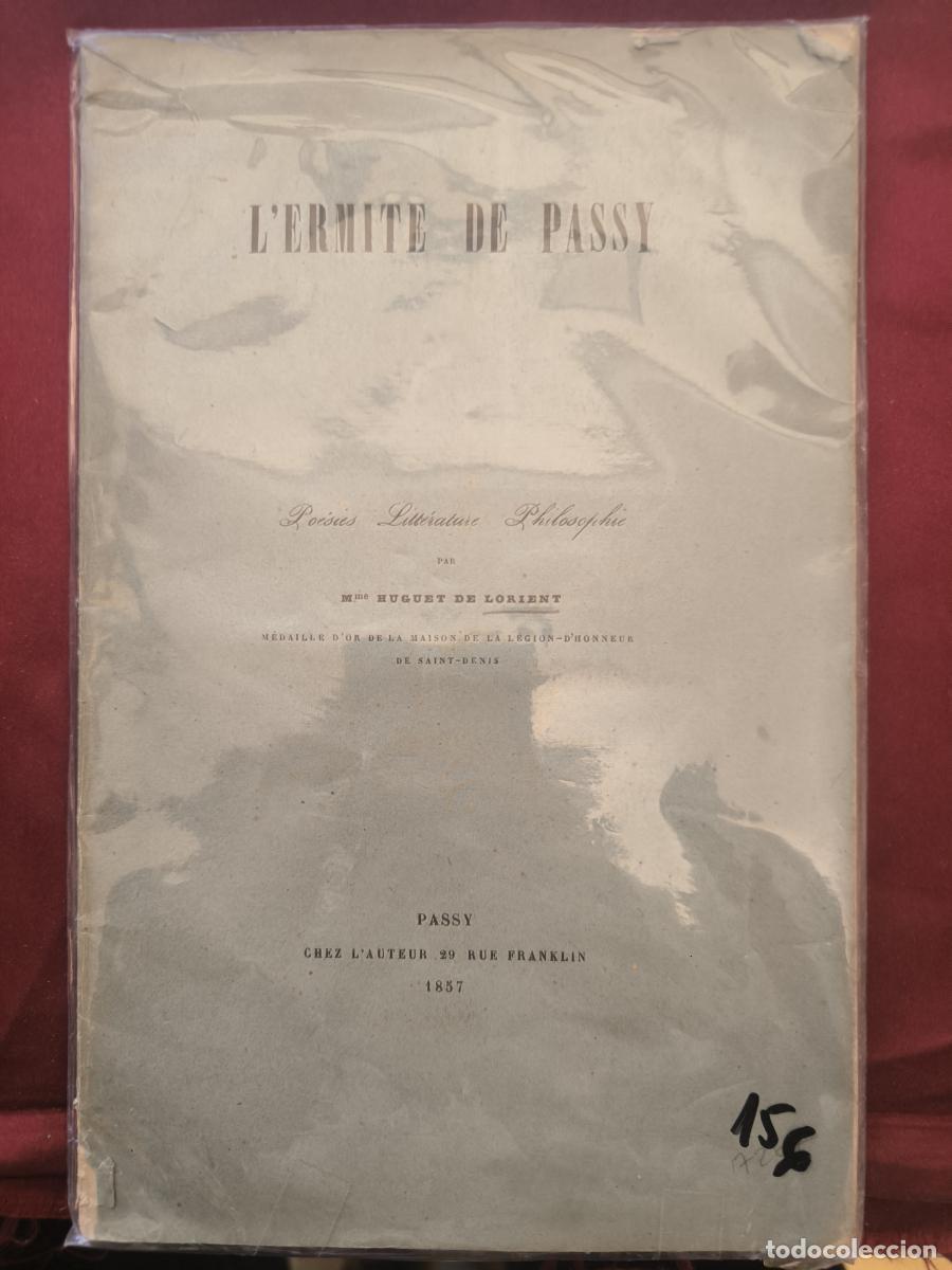 Libros: L'Ermite de Passy. - L&eacute;ontine Huguet