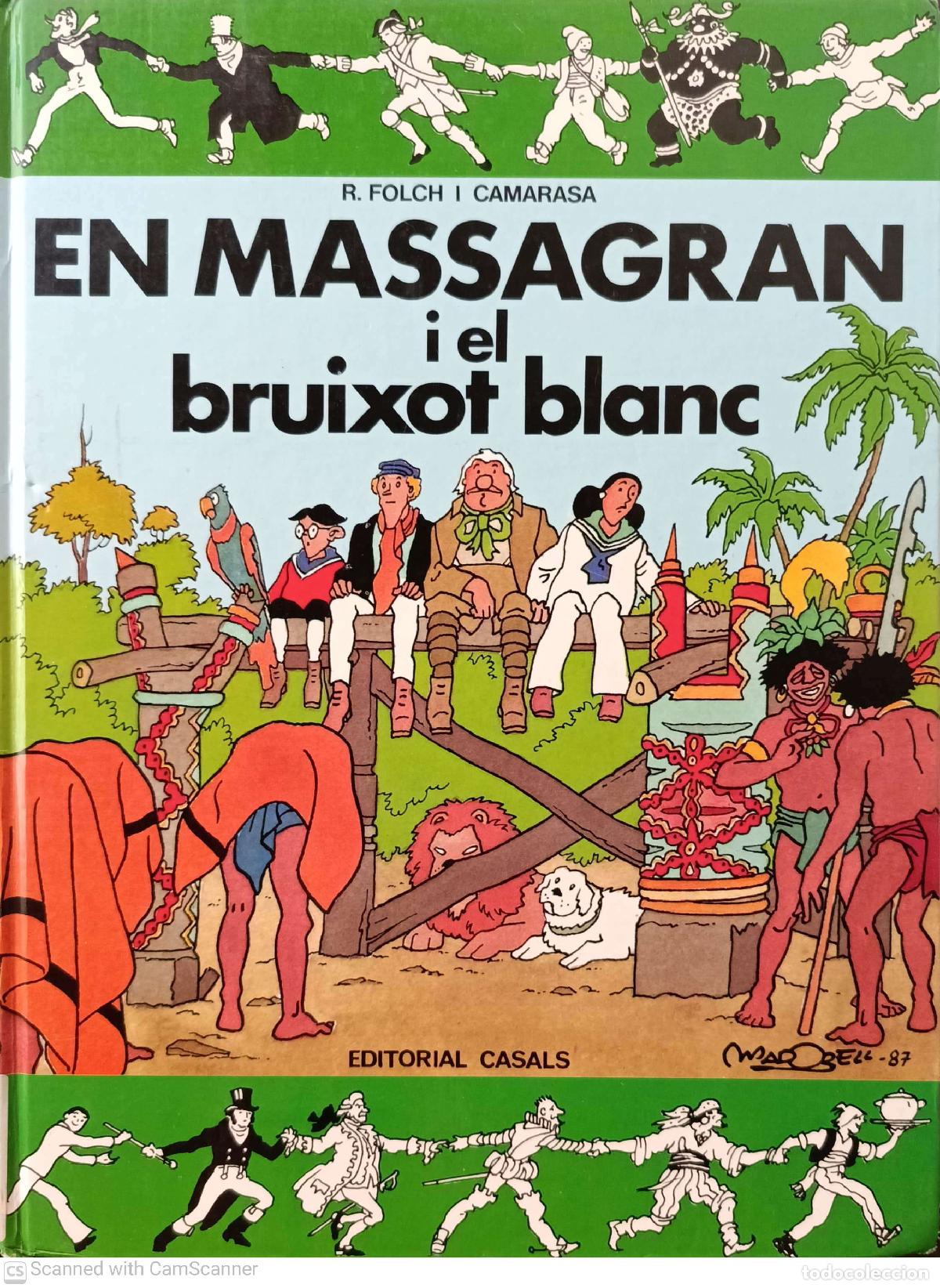 books: En Massagran i el bruixot blanc - R. Folch i Camarasa