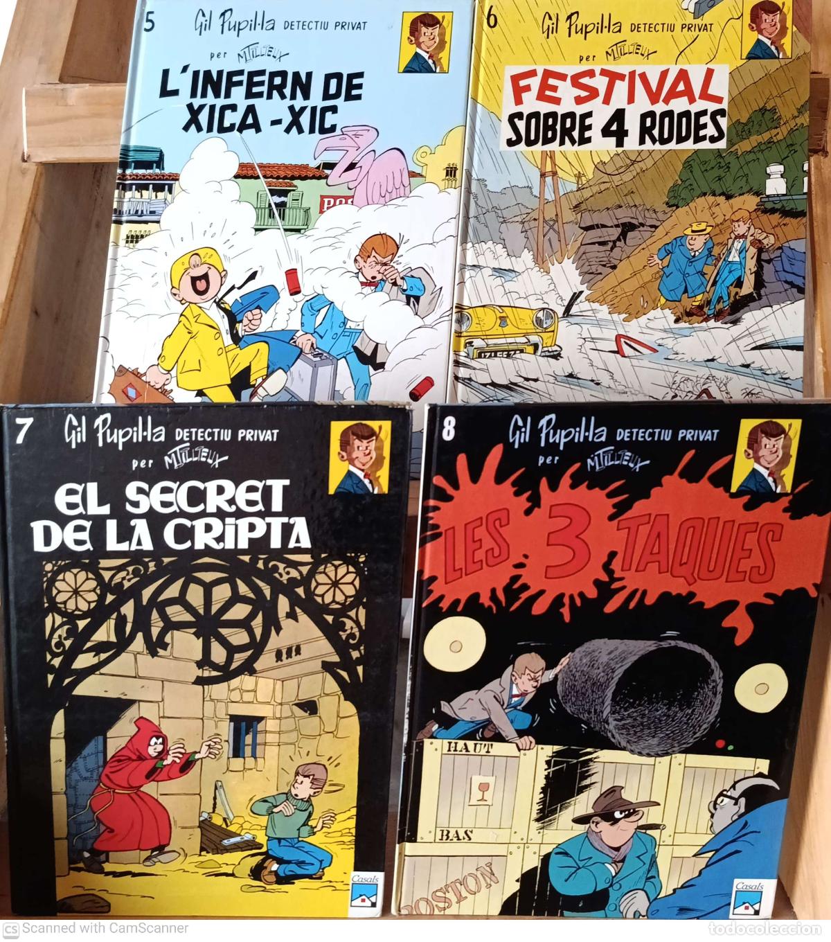 Libri di seconda mano: Gil Pupil&middot;la detectiu privat - M. Tillieux