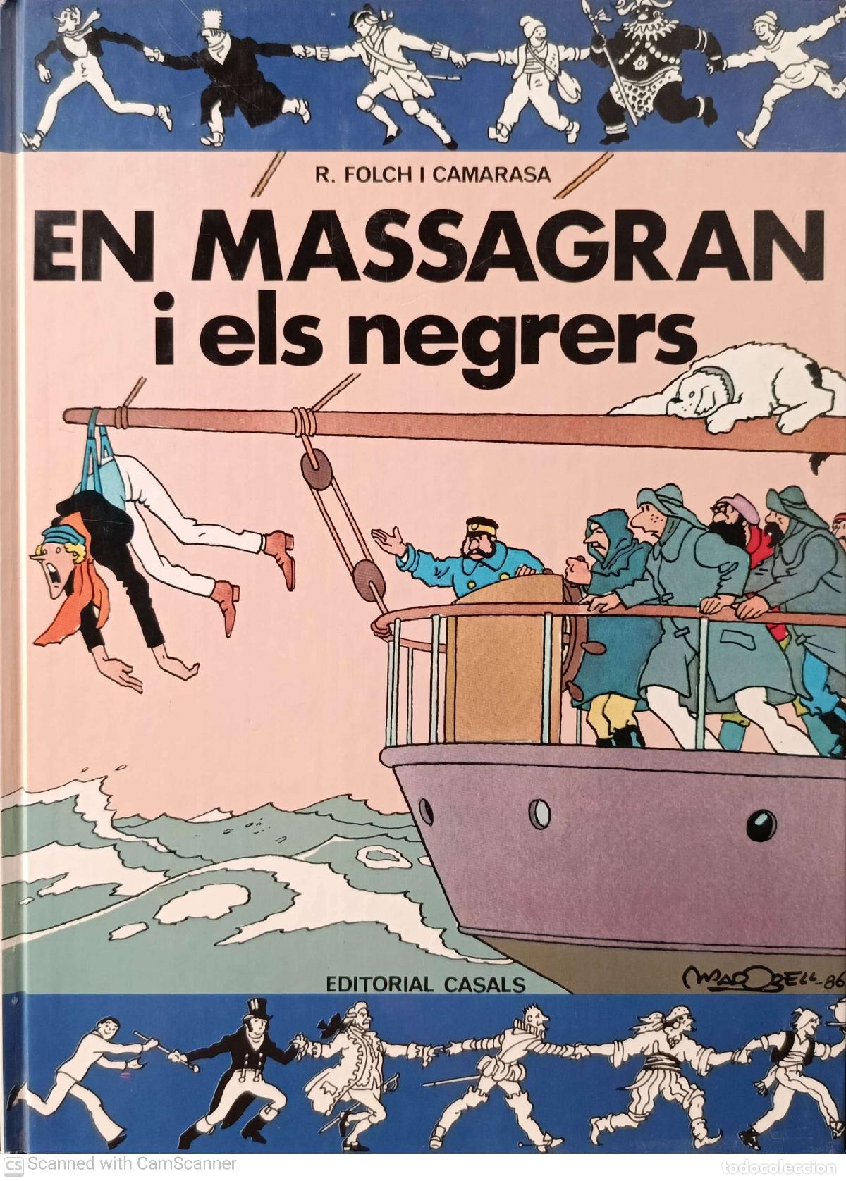 books: En massagran i els negrers - R. Folch i Camarasa