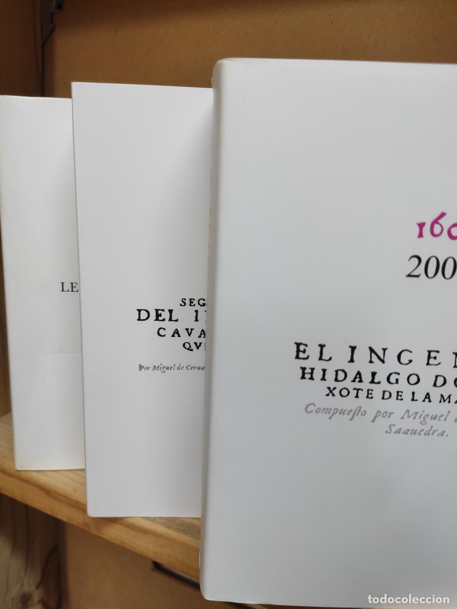Libros: EL INGENIOSO HIDALGO DON QUIJOTE DE LA MANCHA. 3 tomos. I-El ingenioso hidalgo Don Quixote de la Man