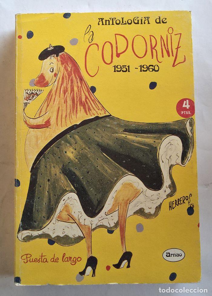 Libros: ANTOLOGÍA DE LA CODORNIZ, 1951-1960 - VV.AA. - Foto 1