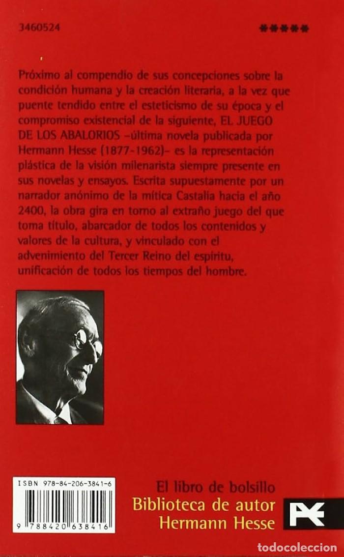 Libros: EL JUEGO DE LOS ABALORIOS - Hermann Hesse - Foto 2