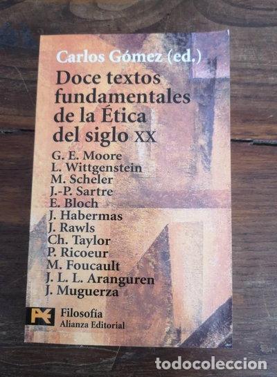 B&uuml;cher: Doce textos fundamentales de la &Eacute;tica del siglo XX- 9788420643908