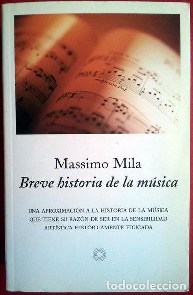 B&uuml;cher: Breve historia de la m&uacute;sica- 9788483075715