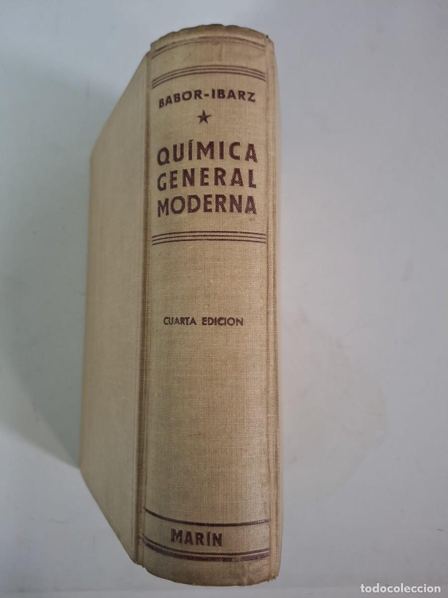 books: LIBRO QUIMICA GENERAL MODERNA MARIN