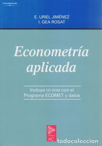 Libros: Econometr&iacute;a aplicada- 9788472881051 - Foto 1