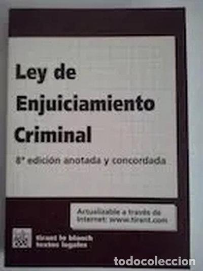 books: Ley de Enjuiciamiento Criminal- 9788484566021