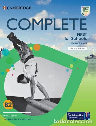 Libros: Complete First for Schools for Spanish Speakers Teacher's Book with Digital Pack- 9788413223704