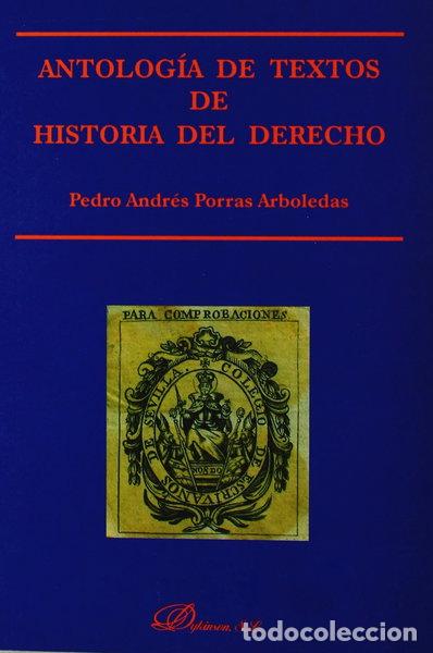 Libros: Antolog&iacute;a de textos de historia del derecho- 9788497724173 - Foto 1