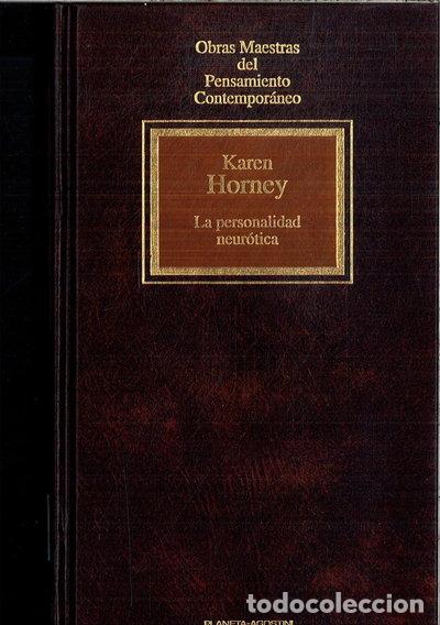 Livres: La personalidad neur&oacute;tica de nuestro tiempo- 9788439522546