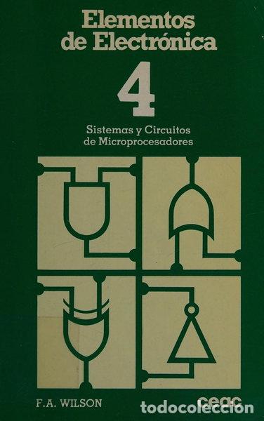 Livros em segunda m&atilde;o: Elementos de Electr&oacute;nica 4: Sistemas y Circuitos de Microprocesadores- 9788432966095
