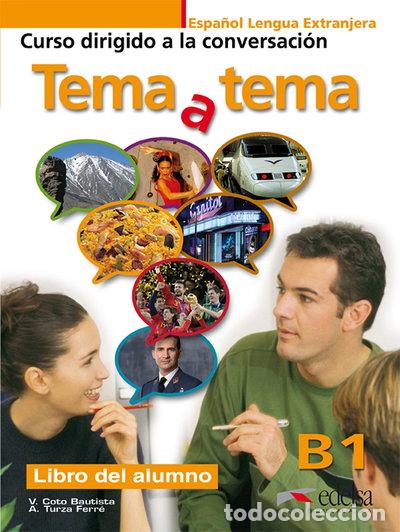 Livros em segunda m&atilde;o: Tema a tema B1 - libro del alumno- 9788477117209