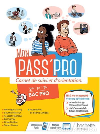 books: Mon pass'pro: Carnet de suivi et d'orientation Bac Pro 2de/1re/Tle- 9782017145974