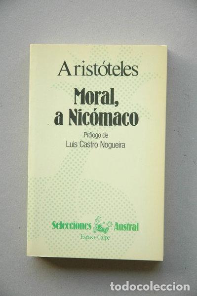 Libros: Moral a Nic&oacute;maco- 9788423920372