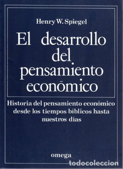 Libros: El desarrollo del pensamiento econ&oacute;mico- 9788428203555
