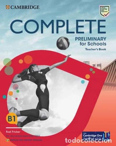 B&uuml;cher: Complete Preliminary for Schools English for Spanish Speakers Teacher's Book ...- 9788413224176