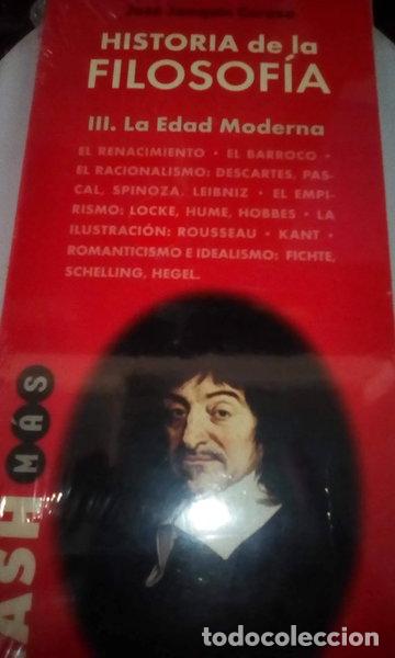 books: Historia de la filosof&iacute;a III. La edad moderna- 9788448306939