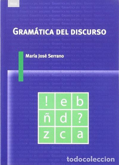 B&uuml;cher: Gram&aacute;tica del discurso- 9788446023548