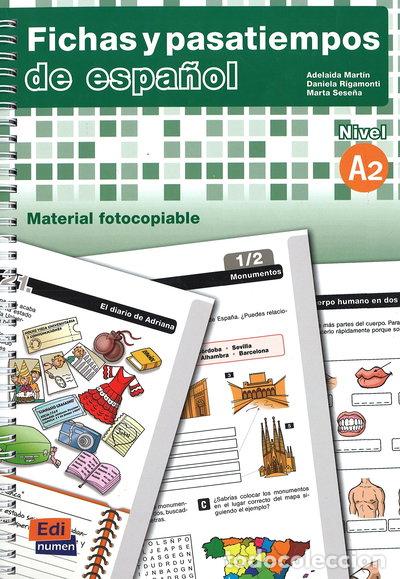 Libros: Fichas y pasatiempos de espa&ntilde;ol- 9788498480467 - Foto 1