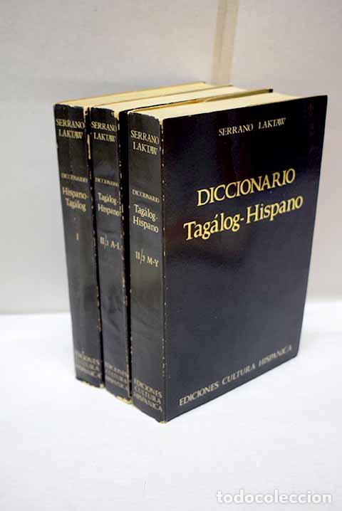 Libros: Diccionario Hispano Tag&aacute;log [Tagalog Hispano].- Serrano Laktaw, Pedro - Foto 1