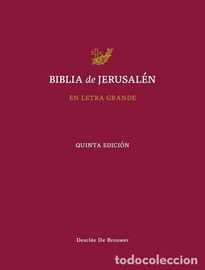 Libri di seconda mano: Biblia de Jerusal&eacute;n: 5&ordf; Edici&oacute;n en Letra Grande- 9788433039521