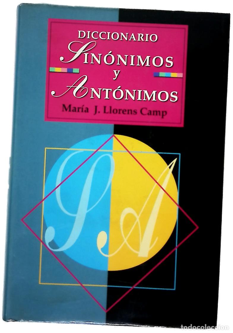 Libros: Diccionario de sin&oacute;nimos y ant&oacute;nimos